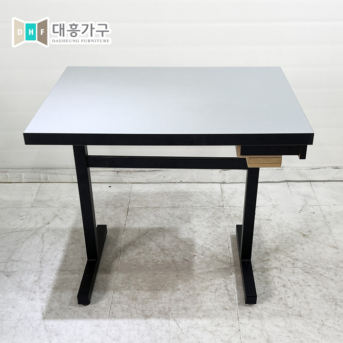 중고목재사각테이블 800x600-8EA (서랍포함)