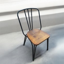 중고 철재의자 -7EA